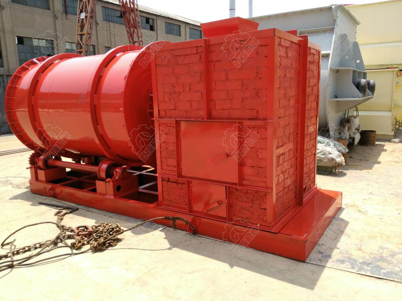 YC-GH623河沙烘干機(jī)側(cè)面圖 YC-GH623河沙烘干機(jī)側(cè)面圖